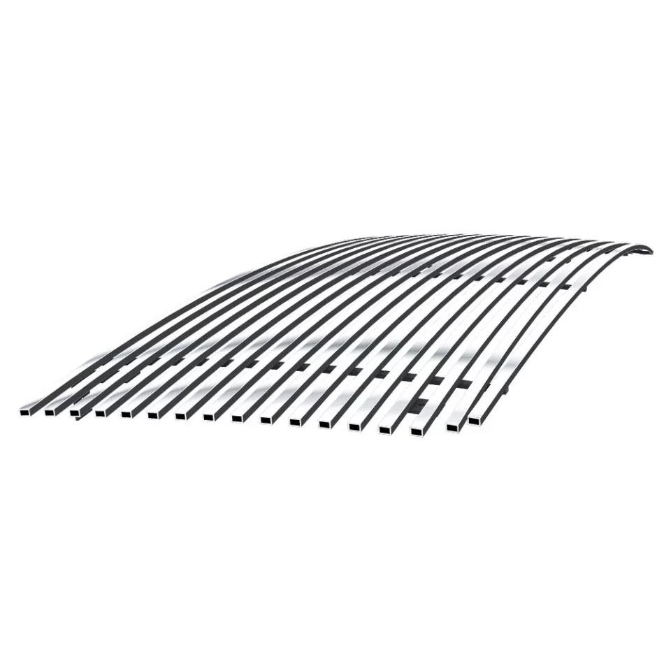 Value APS Compatible with GMC Sierra 1500 2007-2013 Main Upper Stainless Steel Chrome 8x6 Billet Grille Insert G85264S