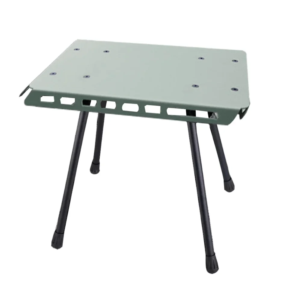Select Walmeck Camping Folding Stool Lightweight Dual-Use Adjustable Height Picnic Table Chair