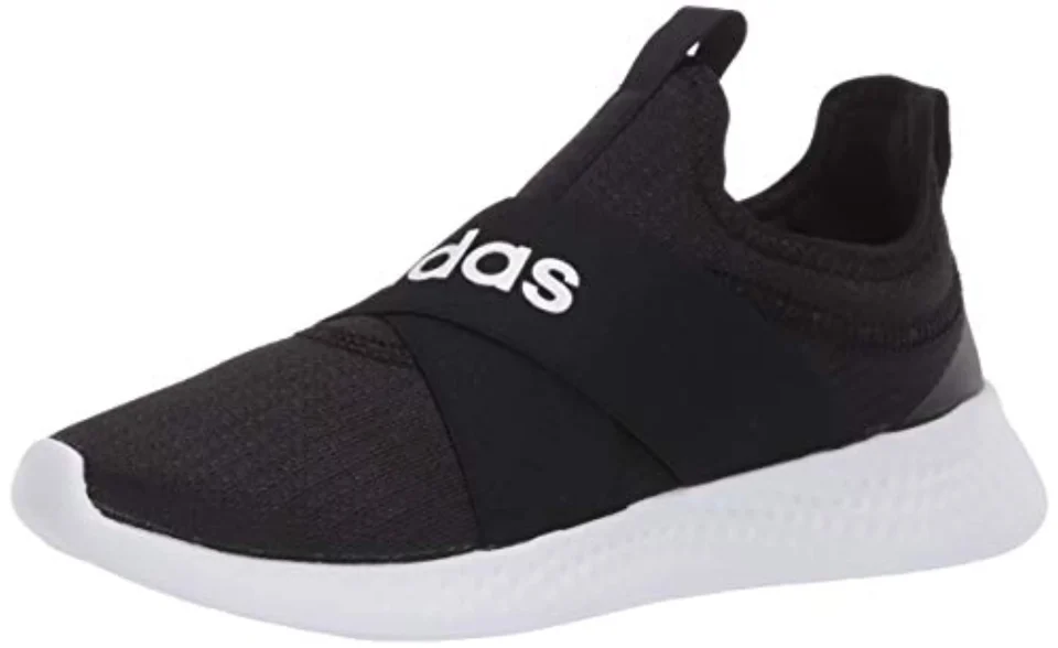 Essential adidas Women's Puremotion Adapt Running Shoe, Core Black/Footwear White/Grey Five, 9