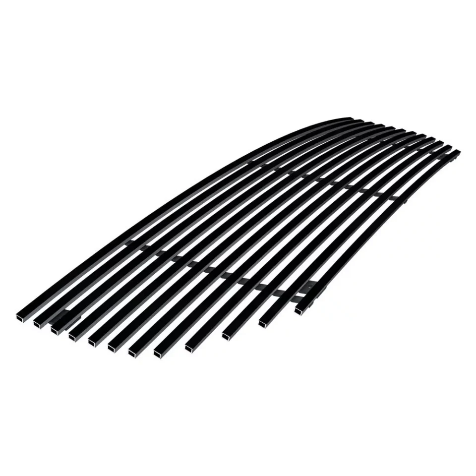 Cleaning Gift-Ready APS Compatible with Honda Pilot 2009-2011 Main Upper Stainless Steel Black 8x6 Horizontal Billet Grille Insert H86597J