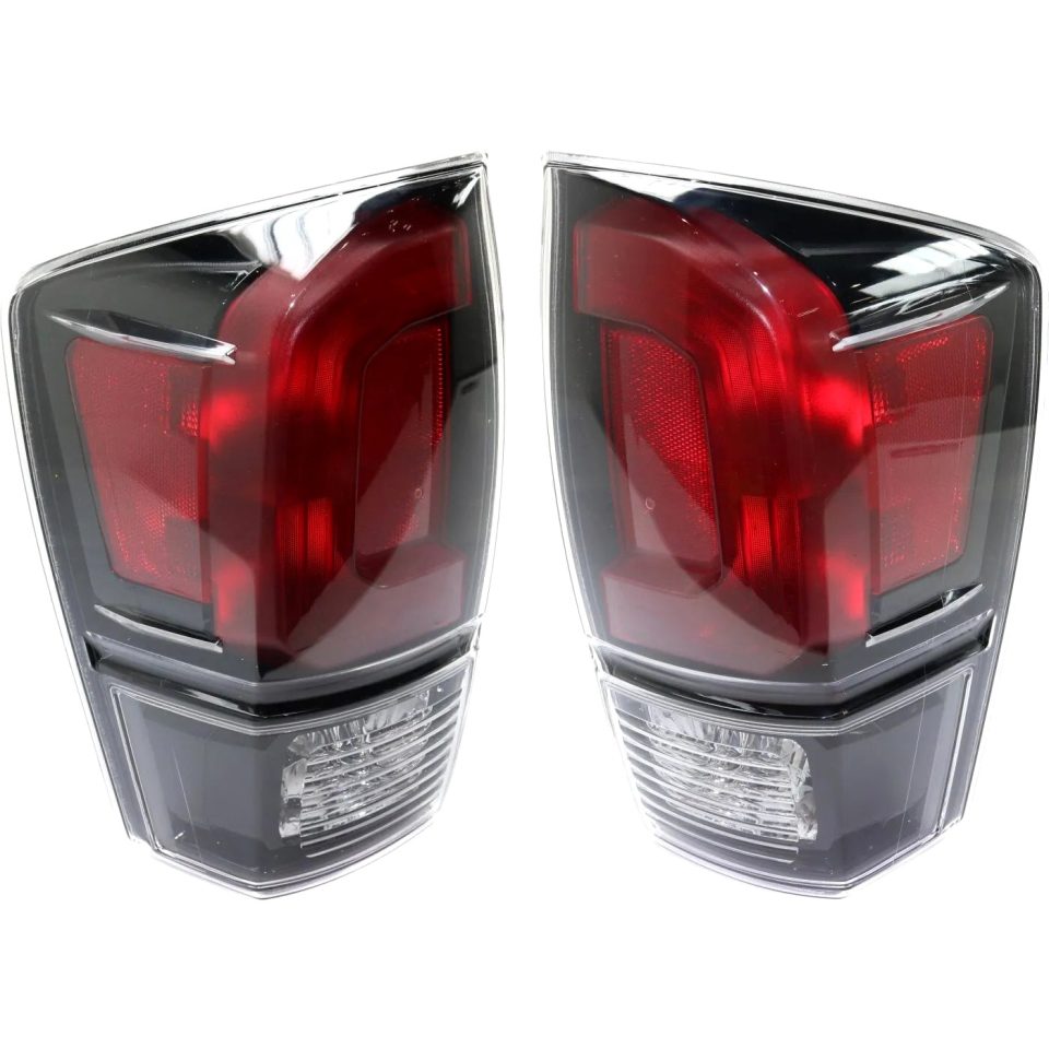 Non-Toxic Tail Light For 2017-2018 Toyota Tacoma Set of 2 Driver and Passenger Side CAPA