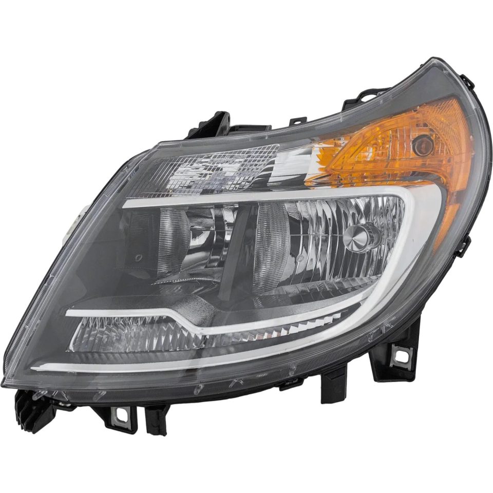 Clear Kitchen Headlight For 2014-2018 Ram ProMaster 1500 Left With Daytime Running Light CAPA