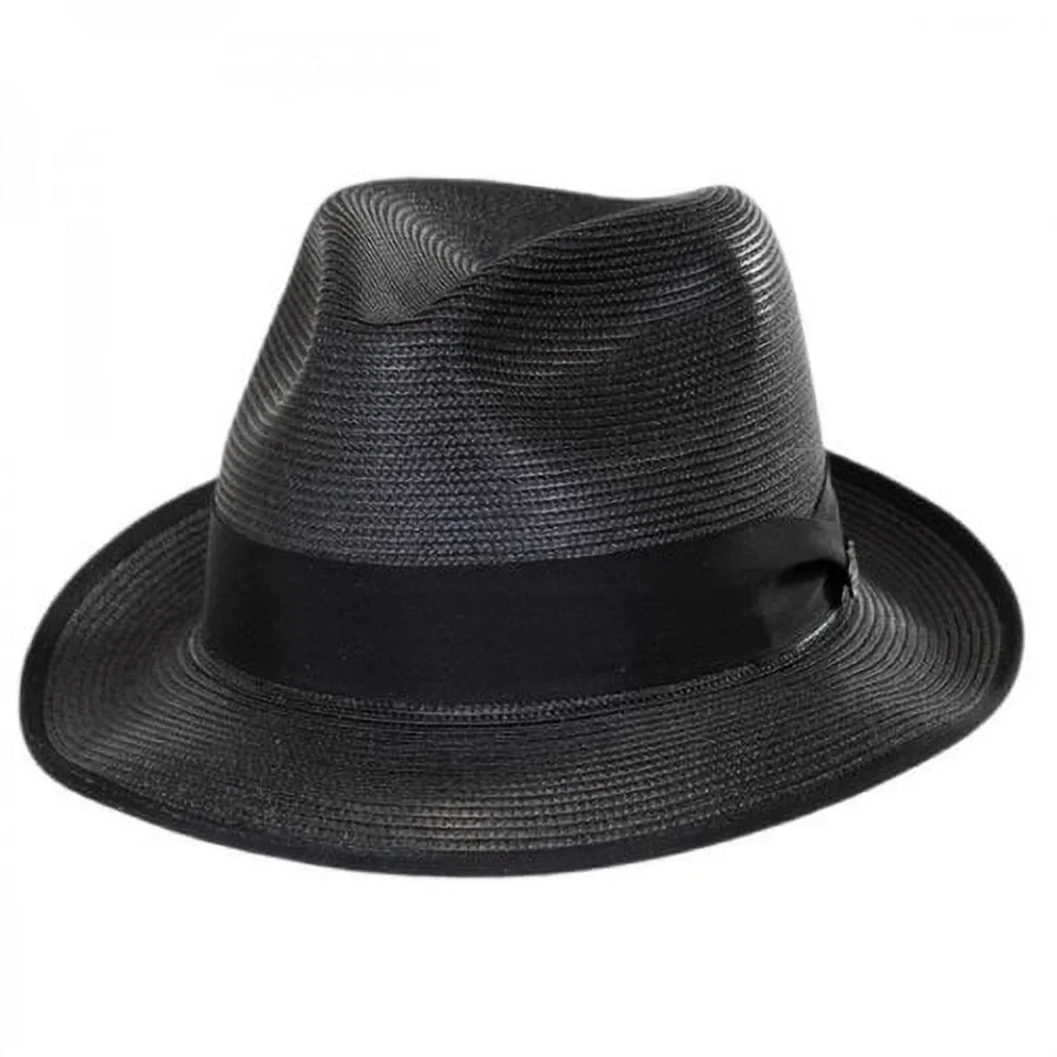 Multi-Purpose Stetson Latte Milan Fedora Hat SIZE: 7 1/2